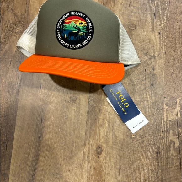 Polo Ralph Lauren Polo Sportsman Respect Wildlife Patch Trucker Ball Cap Hat - Picture 4 of 5